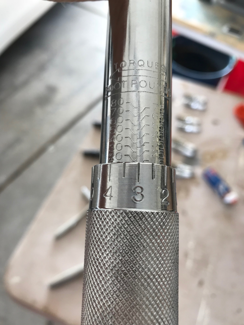 Setting the torque